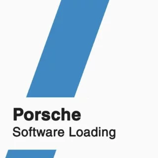 Porsche Software Loading badge