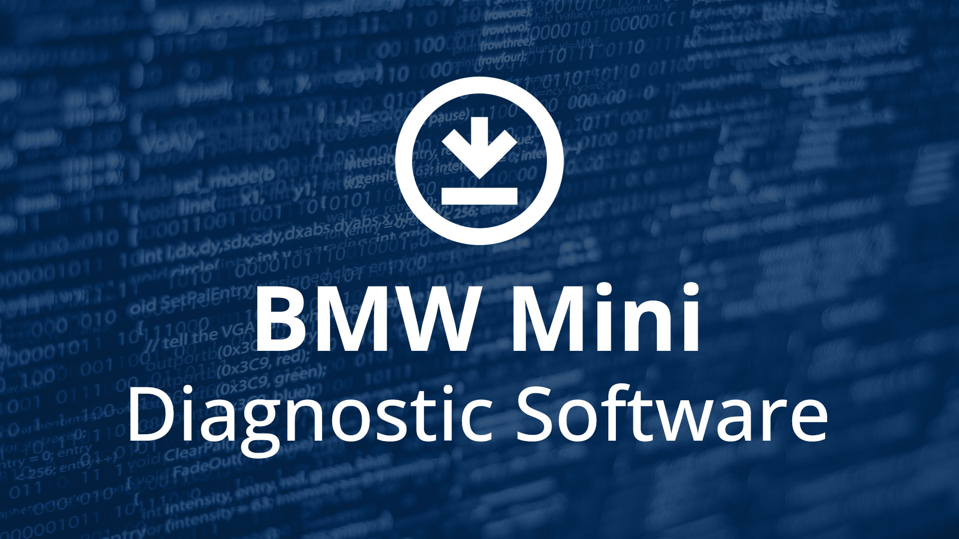 BMW Mini Dealer Diagnostic Software Updates (Latest 2025)