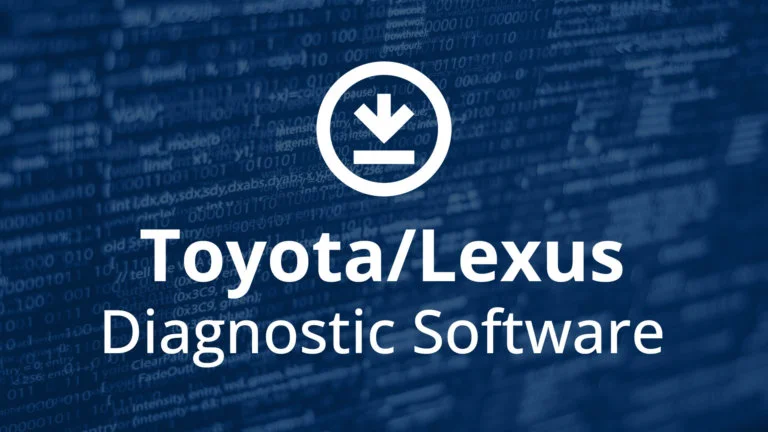 Toyota/Lexus Dealer Diagnostic Software Updates